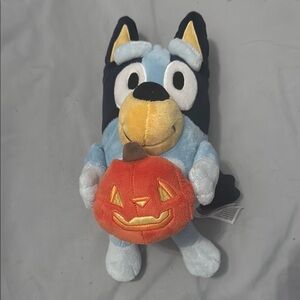 Bluey Halloween pumpkin Stuffed Animal Toy 12 in.